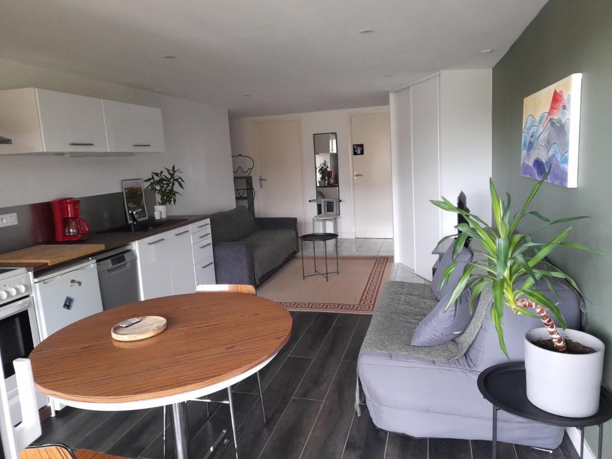 A 5 Mns Du Puy De Dome Avec Vue Imprenable Studio Rez De Jardin 24M2 Neuf A Laschamps Saint-Genès-Champanelle Buitenkant foto
